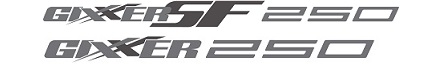 aarush suzuki Gixxer SF 250 logo